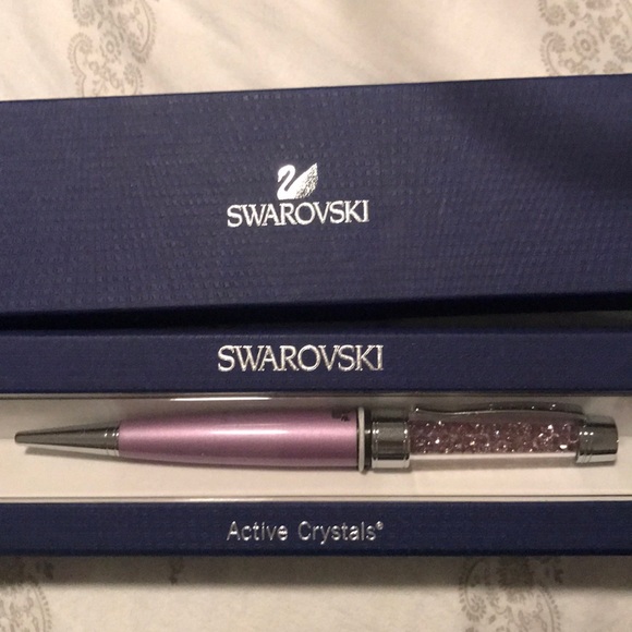 Swarovski Active Crystals USB Pen Light Amethyst - Picture 2 of 3